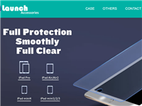 手机配件行业外贸网站建设